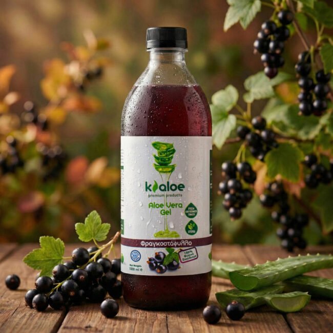 ΑΛΟΗ ΜΕ ΦΡΑΓΚΟΣΤΑΦΥΛΟ 1lt - Aloe Vera Juice